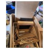 Lot of Picture Frames and Art Supplies including Various Sizes and Styles