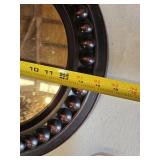 Pink Framed Mirror and Round Decorative Mirror