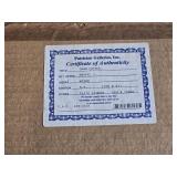 John Mayer Framed Art Prints "Dawn Patrol" and "Morning on the Platte" with Brass Plates - Both in damaged condition