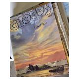 Art Supplies Lot including Paints, Brushes, and a Pile of Modern and Vintage Instructional Books