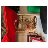 Assorted Craft and Hobby Supplies including Face Paint Kit, Coloring Book, and Christmas Design Book