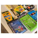 Crayola Art Supplies Lot including Markers, Crayons, Pastels, and Art Kits - Nothing checked for completeness