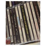 Box of Music CDs including Mariah Carey, TLC, En Vogue, and Lenny Kravitz, among others