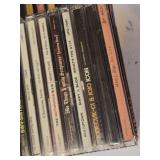 Box of Music CDs including Mariah Carey, TLC, En Vogue, and Lenny Kravitz, among others