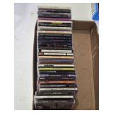 Box of Music CDs including Cowboy Junkies, Big Country, and more