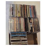 Box of Various Music CDs including Pearl Jam, Oasis, Tracy Chapman, Foo Fighters, STing, Springsteen,  Eric Clapton and More