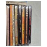 Box of Music CDs including Radiohead, Soundgarden, Gear Daddies, Varuca Salt, Red Hot Chili Peppers and more