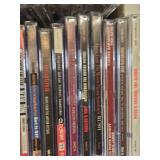 Box of Movie Soundtrack CDs including Titanic, Braveheart, and Batman Forever and More
