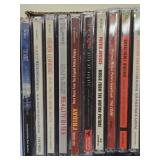 Box of Movie Soundtrack CDs including Titanic, Braveheart, and Batman Forever and More