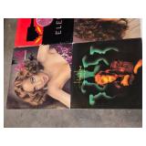 Lot of Vinyl Records Including Wham!, Sheena Easton, and Peter Frampton