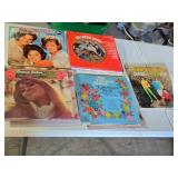 Large Lot of Lennon Sisters Vinyl Records
