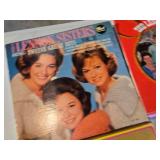Large Lot of Lennon Sisters Vinyl Records