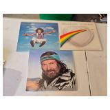 Leo Sayer, Kool & The Gang, and Willie Nelson Vinyl Records