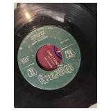 Lot of Vintage 45 RPM Vinyl Records Including Kapp, Delta, and Columbia Labels