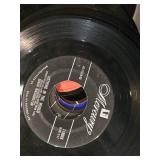 Lot of Vintage 45 RPM Vinyl Records Including Kapp, Delta, and Columbia Labels