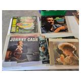 Lot of EMPTY Record Sleeves Featuring Johnny Cash, Waylon Jennings, Hank Snow, and Percy Faith