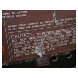 Waters Conley Company Model C-6217 Console Stereo Cabinet with Turntable