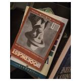 Full Tote of Books Including Dictionaries and Guides, and Other Assorted Titles and Reference Books