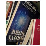 Full Tote of Books Including Dictionaries and Guides, and Other Assorted Titles and Reference Books