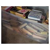 Massive Lot of Books including Titles by Mary Higgins Clark, Thomas Harris, and Others