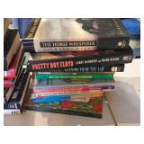 Lot of Books and Audiobook Cassettes Including Sociological Textbook and Self-Help Titles