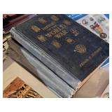 Collection of History and Geography Books Including "Atlas of World History", "Ancient Rome", and "History of the World War" by Frank H. Simonds