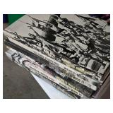 Collection of History and Geography Books Including "Atlas of World History", "Ancient Rome", and "History of the World War" by Frank H. Simonds