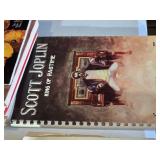 Large Lot of Music Books and Sheet Music Including Scott Joplin and Camelot