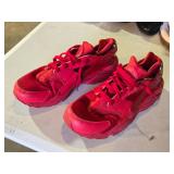 Nike Air Huarache Red Sneakers Size 11