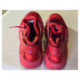 Nike Air Huarache Red Sneakers Size 11