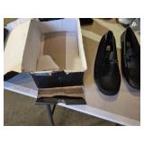Faranz Black Loafer Shoes Size 9.5D