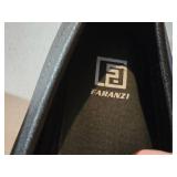 Faranz Black Loafer Shoes Size 9.5D