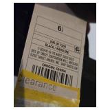 CL Laundry Black Flats, White and Black Karoline Studded Slip-On Sandals - Sizes 6 1/2 and 7