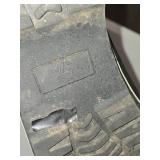 Fur-Lined Black Winter Boots with Lace-Up Design Size 10