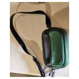 Coach Green and Black Leather Crossbody Bag and Coach Canvas Tote Bag