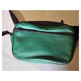 Coach Green and Black Leather Crossbody Bag and Coach Canvas Tote Bag