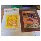 Lot of Vintage Magazine Covers and Posters including Collier