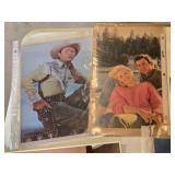 Collection of Movie Memorabilia and Books including The Beatles, Audrey Hepburn, and Star Wars Visual Dictionary