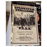 Lot of Posters and Prints including Sylvester Stallone F.I.S.T. Poster, The Decider Mission Accomplished Poster, and Nature Prints