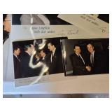 Photographs of Historical Figures Including Facsimile Autographed Pictures - George Bush, Gerald Ford