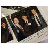 Photographs of Historical Figures Including Facsimile Autographed Pictures - George Bush, Gerald Ford