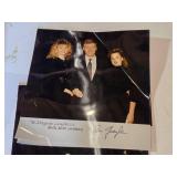 Lot of Political Memorabilia Photos with Facsimile Autographs - Ronald Reagan, Obama, Dan Quayle