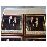 Autographed Framed Photos of Politicians - with Facsimile Auto