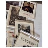 Lot of Vintage Advertisements including Marlboro Gear, Chevrolet 1960, and Fatima Cigarettes