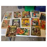 Collection of Vintage and Modern Comic Books including Turok, Iron Man, and Beauty and the Beast and More