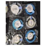 Lokai Bracelets, Emoji Necklace, Sterling Silver Earrings, and Unicorn Necklaces