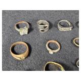 Various rings and accessories