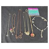 Assorted Jewelry Lot including Necklaces and Bracelets