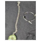 Assorted Jewelry including Necklaces, Bracelets, and Rosary