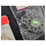 Assorted Jewelry Items including Earrings, Bracelets, and Accessories Lot